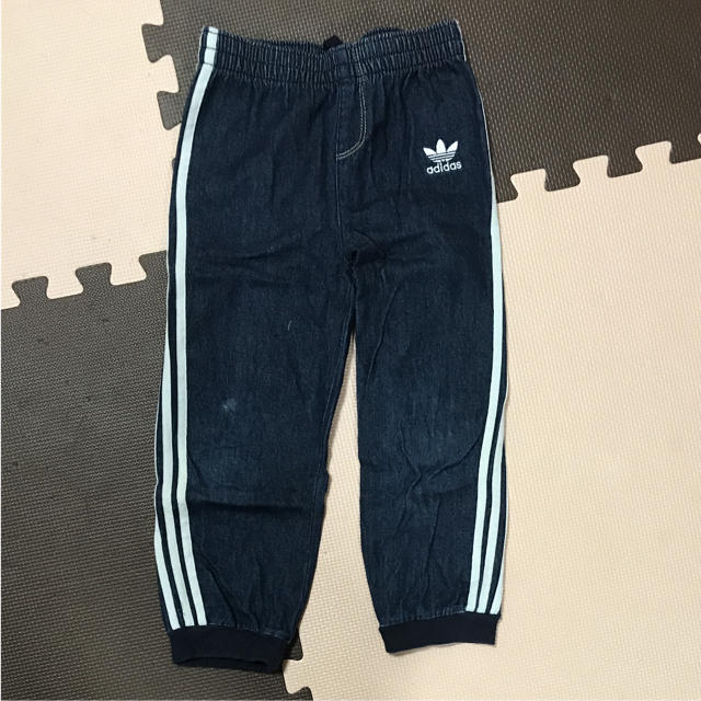 adidas(アディダス)のadidas デニムジャージ キッズ/ベビー/マタニティのキッズ服男の子用(90cm~)(その他)の商品写真