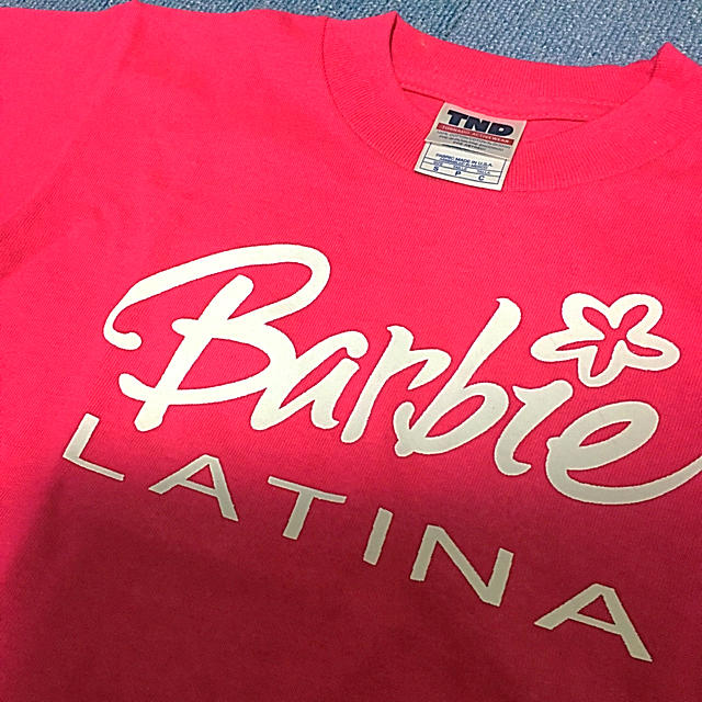 Barbie(バービー)のレアTシャツ Babie kids Tシャツ S キッズ/ベビー/マタニティのキッズ服女の子用(90cm~)(Tシャツ/カットソー)の商品写真