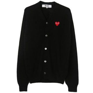 コムデギャルソン(COMME des GARCONS)の【正規品】メンズＭ COMME des GARCONS カーディガン ブラック(カーディガン)