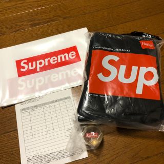 シュプリーム(Supreme)の［定価以下❗️］supreme Hanes Crew Socks(4pack)(ソックス)