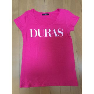 デュラス(DURAS)のデュラス ロゴTシャツ ピンク(Tシャツ(半袖/袖なし))