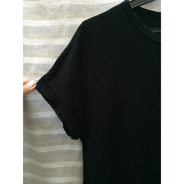 ZARA(ザラ)のZARA 裾レースTシャツ レディースのトップス(Tシャツ(半袖/袖なし))の商品写真