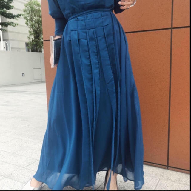 新品 タグ付き CURTAIN LADY DRESS アメリ - ロングワンピース/マキシ