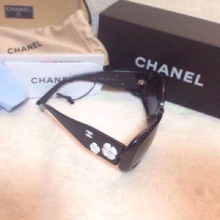 シャネル(CHANEL)のCHANEL☆カメリア☆サングラス(サングラス/メガネ)