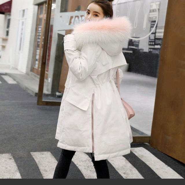 冬物 ダウンコート  綺麗な古着 レディースのジャケット/アウター(ロングコート)の商品写真