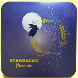 スターバックスコーヒー(Starbucks Coffee)の日本未発売★タイ限定スタバ オリジナル缶ケース入り★月餅４個(菓子/デザート)