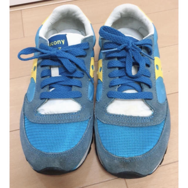 SAUCONY(サッカニー)のSAUCONY JAZZ LOW PRO S70271-3BLUEYELLOW  レディースの靴/シューズ(スニーカー)の商品写真