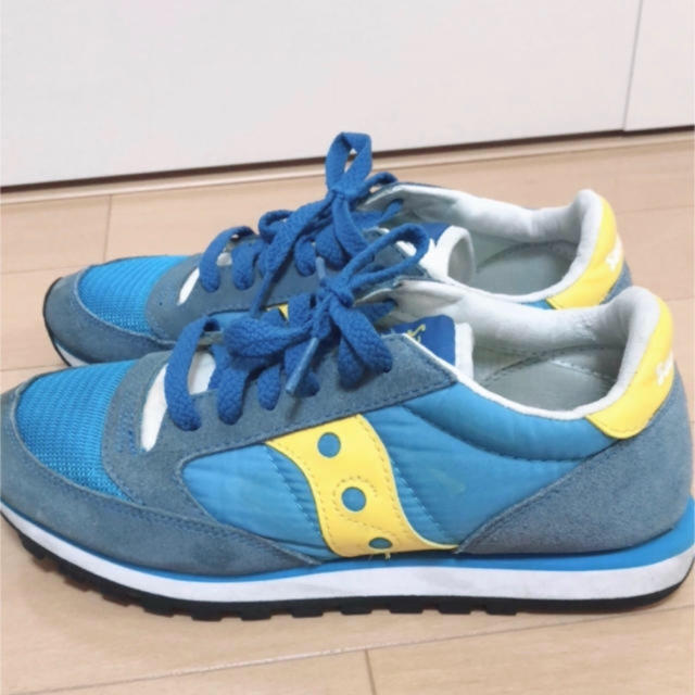 SAUCONY(サッカニー)のSAUCONY JAZZ LOW PRO S70271-3BLUEYELLOW  レディースの靴/シューズ(スニーカー)の商品写真