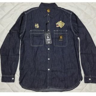 ネイバーフッド(NEIGHBORHOOD)のNEIGHBORHOOD CARHARTT ネイバーフッド コラボシャツ(シャツ)