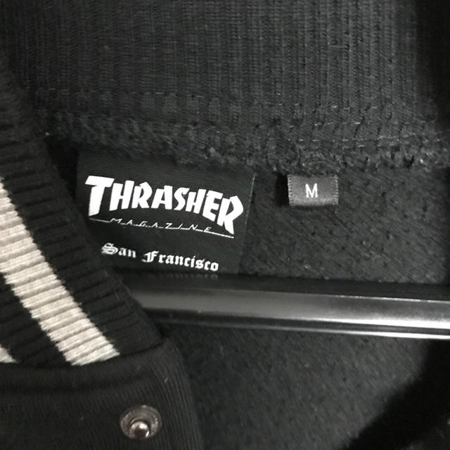 THRASHER(スラッシャー)のTHRASHER スラッシャー スタジャン メンズのジャケット/アウター(スカジャン)の商品写真