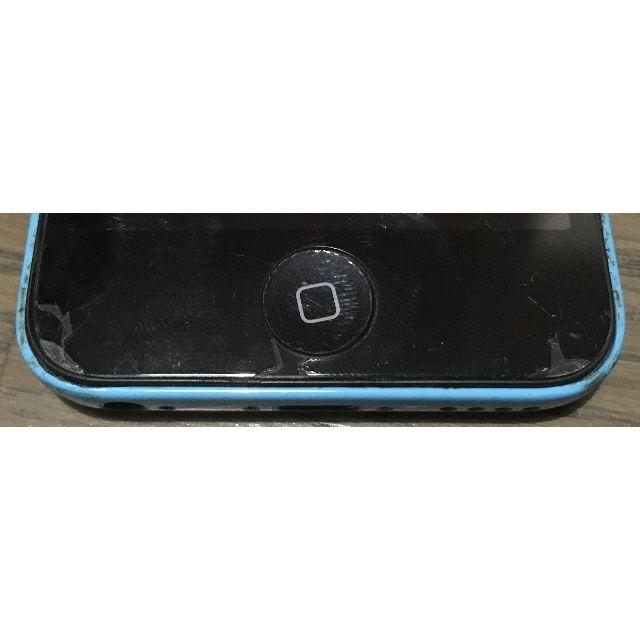 Apple(アップル)のiPhone 5c ブルー ジャンク softbank スマホ/家電/カメラのスマートフォン/携帯電話(スマートフォン本体)の商品写真