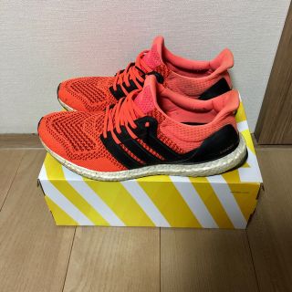 アディダス(adidas)のadidas ultraboost ウルトラブースト 赤 ソーラーレッド(スニーカー)