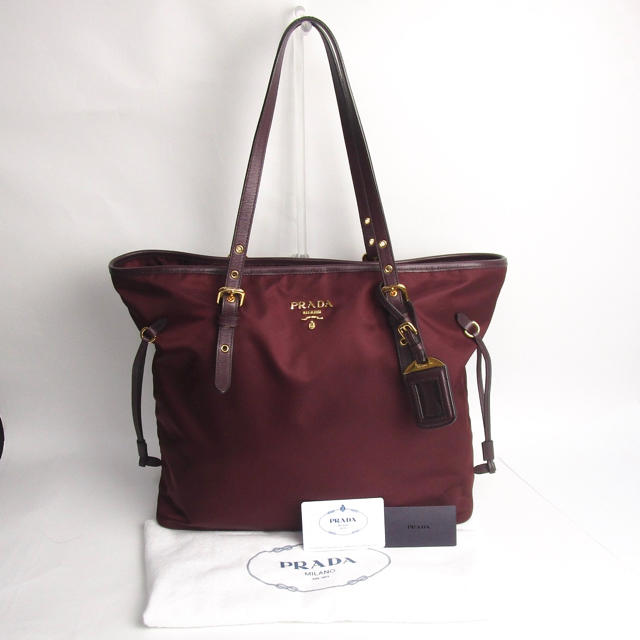 訳あり商品 PRADA - 未使用【プラダ】トートバッグ ナイロン /レザー