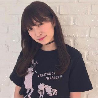 イートミー(EATME)のEATME フェティッシュプリントT-SHIRT(Tシャツ(半袖/袖なし))