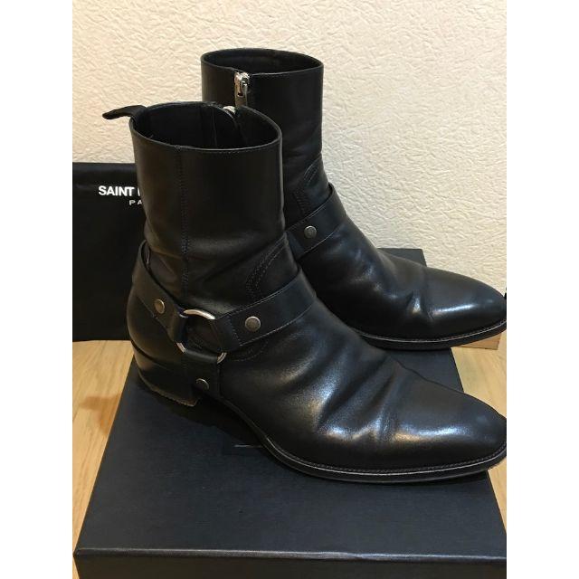 Saint Laurent(サンローラン)の美品☆人気☆サンローラン★エディ期 リングブーツ メンズの靴/シューズ(ブーツ)の商品写真