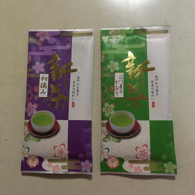 とうめ屋 静岡県産 新茶 100g×2袋 煎茶 緑茶 定価2,376円(税込み) 食品/飲料/酒の飲料(茶)の商品写真