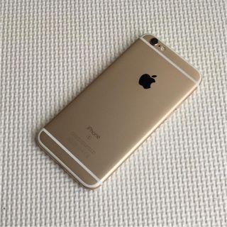 アップル(Apple)のiPhone 6s Gold 64GB SIMフリー(スマートフォン本体)