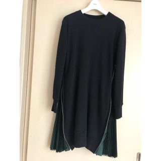 サカイ(sacai)の最終値下げsacaiサカイ×ノースフェイス★伊勢丹限定ワンピース(ひざ丈ワンピース)