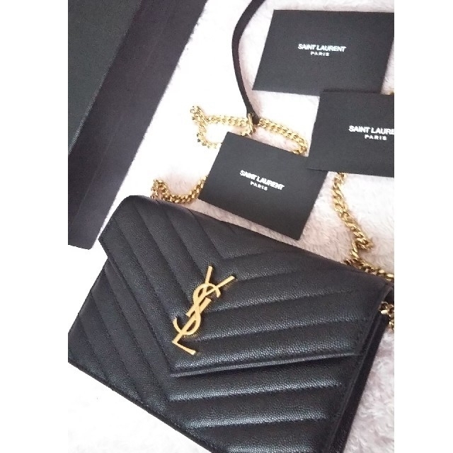 Saint Laurent(サンローラン)のサンローラン チェーンウォレット レディースのバッグ(ショルダーバッグ)の商品写真