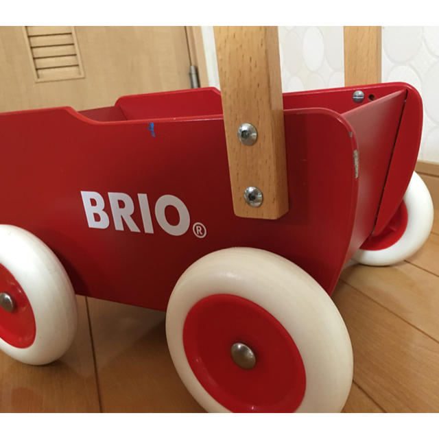 BRIO(ブリオ)のBRIO ドールワゴン キッズ/ベビー/マタニティのおもちゃ(手押し車/カタカタ)の商品写真