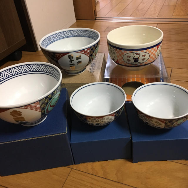 吉野家(ヨシノヤ)の吉野家 丼ぶりセット エンタメ/ホビーのコレクション(ノベルティグッズ)の商品写真