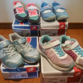 ニューバランス(New Balance)のニューバランスキッズシューズ　セット　17･5×２　18･0×２(スニーカー)