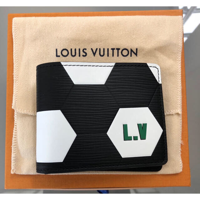 LOUIS VUITTON - ルイ・ヴィトン ポルトフォイユ・スレンダー 黒 FIFA ...