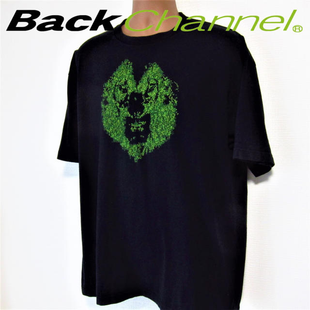 Back Channel(バックチャンネル)の★ビッグサイズ★バックチャンネル◆ゴーストライオンTEE◆ブラック  メンズのトップス(Tシャツ/カットソー(半袖/袖なし))の商品写真