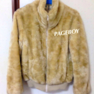 ページボーイ(PAGEBOY)のPAGEBOY、もこもこアウター(ブルゾン)