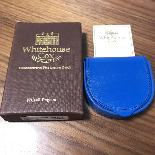 WHITEHOUSE COX(ホワイトハウスコックス)の【連休限定値下げ】WhitehouseCox 未使用コインケース  メンズのファッション小物(コインケース/小銭入れ)の商品写真