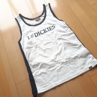 ディッキーズ(Dickies)のタンクトップ　白　L(タンクトップ)