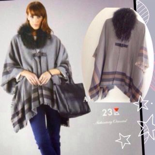 ニジュウサンク(23区)の23区ポンチョ♡新品sale(ポンチョ)