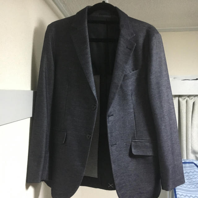 GU(ジーユー)のジャケット パンツ スラックス トラウザー セットアップ メンズのスーツ(セットアップ)の商品写真