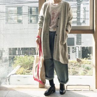 ネストローブ(nest Robe)のもも様専用♡ネストローブ♡ウールロングカーディガン(カーディガン)