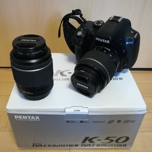 カメラPENTAX K-50 ダブルズームキットペンタックス