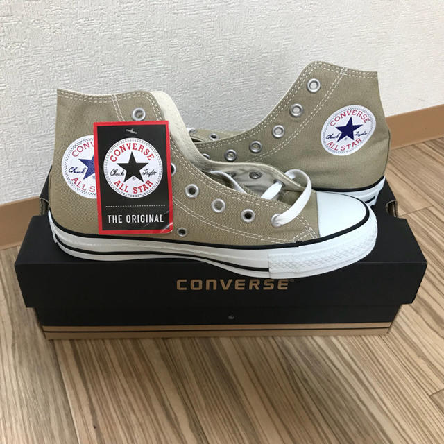 CONVERSE(コンバース)のベージュ ox ベーコン ハイカット レディースの靴/シューズ(スニーカー)の商品写真