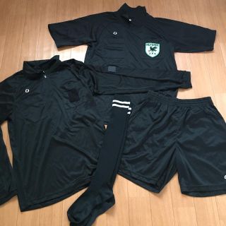 サッカー審判服 4点セット L size(ウェア)