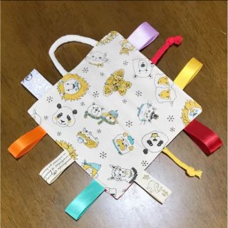 アニマルカシャカシャおもちゃ♡タグおもちゃ(外出用品)