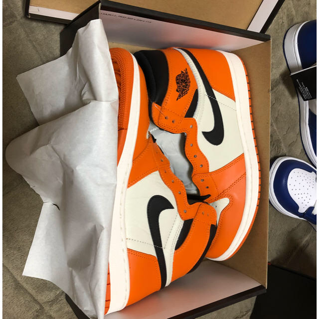 26.5 nike air jordan 1 retro og オレンジ