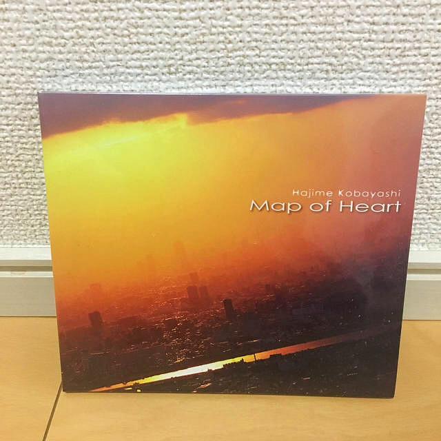 【CD新品未使用】Map of Heart／Hajime Kobayashi エンタメ/ホビーのCD(ポップス/ロック(邦楽))の商品写真