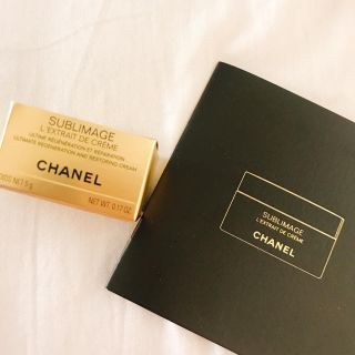 シャネル(CHANEL)の【新品未使用♡】CHANEL サブリマージュ レクストレドゥクレーム サンプル(美容液)