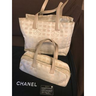 シャネル(CHANEL)のCHANEL シャネル ニュートラベルライン ミニボンバック おまけ付(ハンドバッグ)