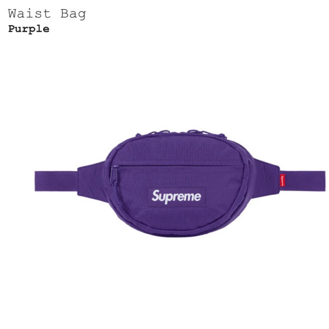 supreme ウエストバッグ 紫 | www.jarussi.com.br