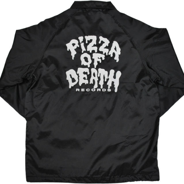 HIGH!STANDARD(ハイスタンダード)のpizza of death コーチジャケット Lサイズ メンズのジャケット/アウター(ナイロンジャケット)の商品写真