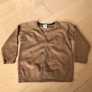 プチバトー(PETIT BATEAU)のプチバトー petit bateau カーディガン 86cm(カーディガン/ボレロ)