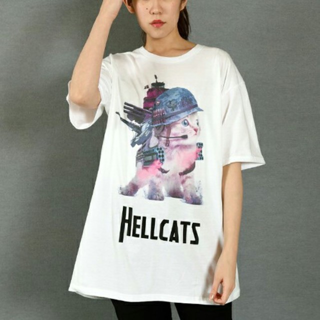 MILKBOY(ミルクボーイ)のミルクボーイ CAT Tシャツ milk レディースのトップス(Tシャツ(半袖/袖なし))の商品写真