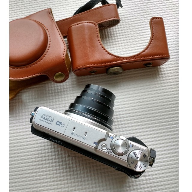 OLYMPUS(オリンパス)のOLYMPUS美品です☆SH-2コンパクトカメラケース付き☆オリンパス スマホ/家電/カメラのカメラ(コンパクトデジタルカメラ)の商品写真