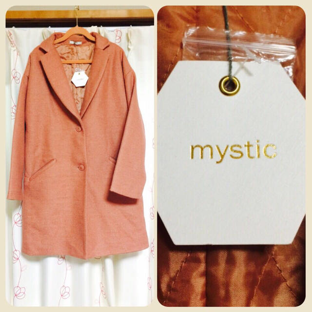 新品…mystic♡チェスターコート