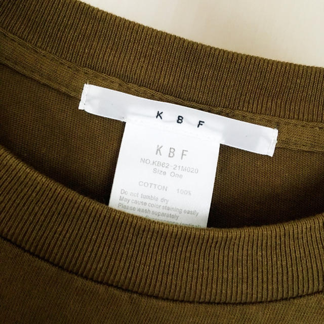 KBF(ケービーエフ)のKBF Ｔシャツワンピース レディースのワンピース(ひざ丈ワンピース)の商品写真