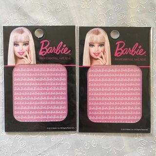 バービー(Barbie)のバービー ネイルシール(ネイル用品)